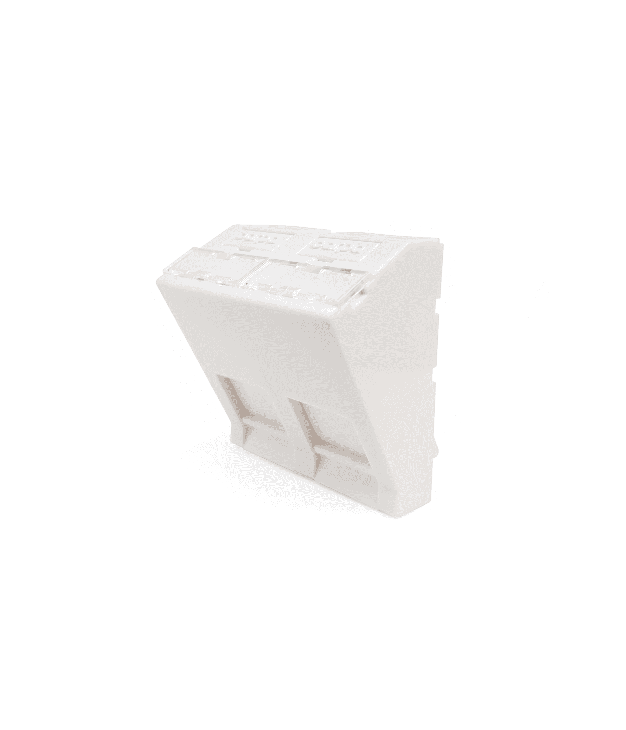 Adaptador Angular 45x45mm para Módulo RJ45