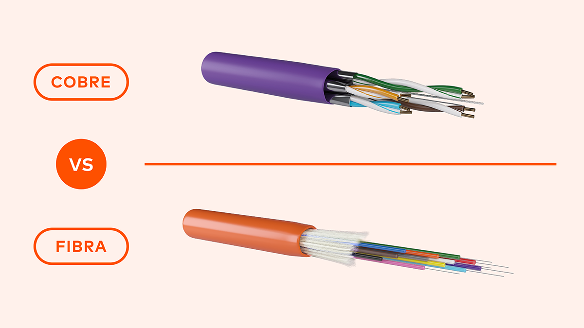 cobre vs fibra